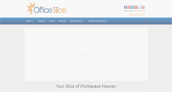 Desktop Screenshot of officeslicecoworking.com